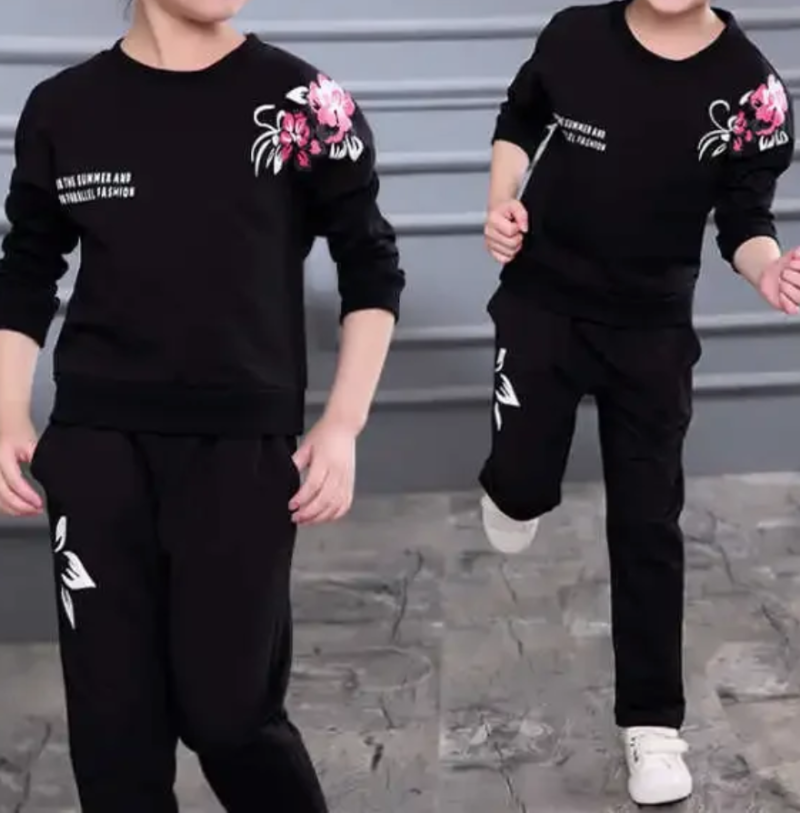 Fashion Kids Girls Tracksuit