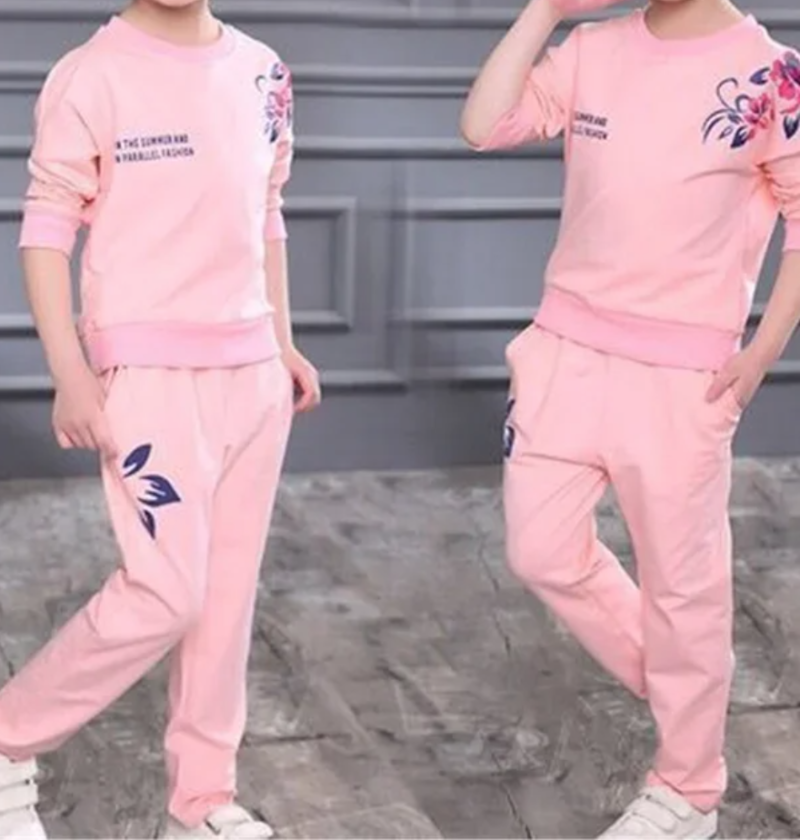 Fashion Kids Girls Tracksuit