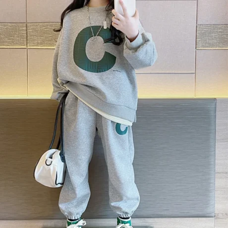 Teenage Girls Fashion Tracksuit - Enenesis