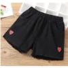 Black Heart Shorts