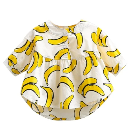 Cute Cartoon Baby Girls Blouse - Enenesis
