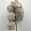 High-End Fox Fur Leather Jacket - Enenesis